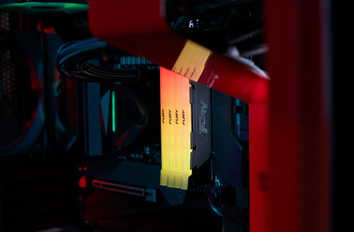 Kingston Technology FURY 32GB 3600MT/s DDR4 CL16 DIMM (Kit of 2) 1Gx8 Renegade RGB Kingston Technology FURY 32GB 3600MT/s DDR4 CL16 DIMM (Kit of 2) 1Gx8 Renegade RGB